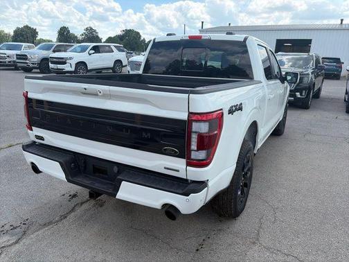 Star White Metallic Tri-Coat 2023 Ford F-150 Platinum