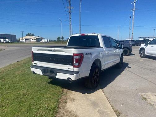 Star White Metallic Tri-Coat 2023 Ford F-150 Platinum