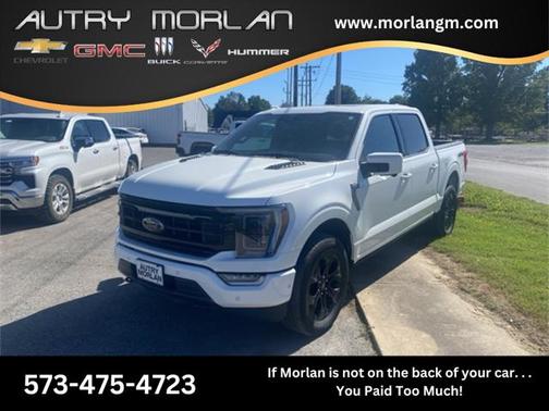 Star White Metallic Tri-Coat 2023 Ford F-150 Platinum