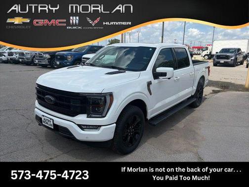 Star White Metallic Tri-Coat 2023 Ford F-150 Platinum