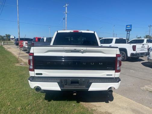 Star White Metallic Tri-Coat 2023 Ford F-150 Platinum