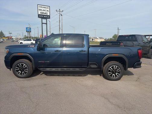 Pacific Blue Metallic 2023 GMC Sierra 3500 AT4