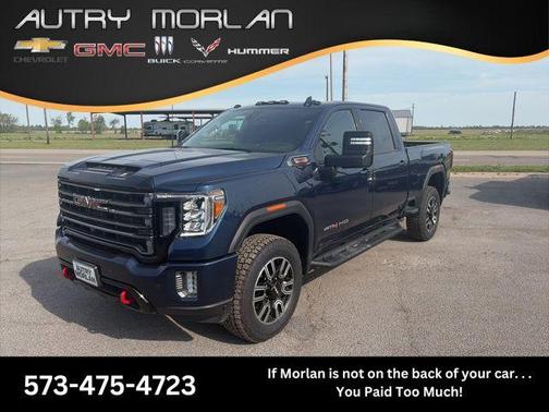 Pacific Blue Metallic 2023 GMC Sierra 3500 AT4