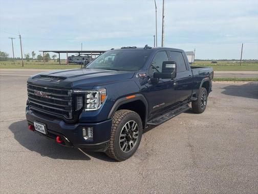 Pacific Blue Metallic 2023 GMC Sierra 3500 AT4