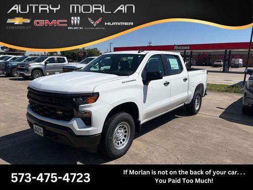 Summit White 2026 Chevrolet Silverado 1500 Base