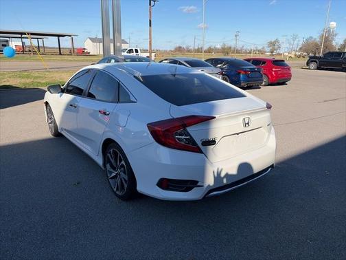 White 2020 Honda Civic Touring