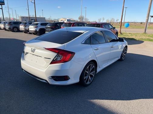 White 2020 Honda Civic Touring