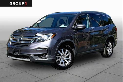 Modern Steel Metallic 2019 Honda Pilot EX-L