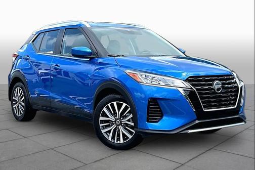 Electric Blue Metallic 2021 Nissan Kicks SV