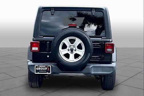 Black Clearcoat 2018 Jeep Wrangler Unlimited Sport