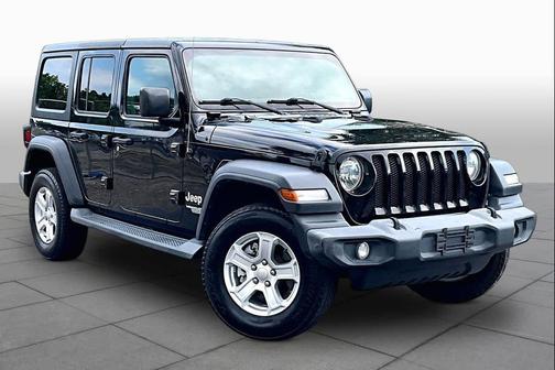 Black Clearcoat 2018 Jeep Wrangler Unlimited Sport