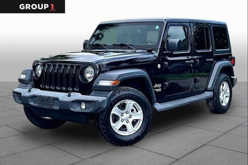 Black Clearcoat 2018 Jeep Wrangler Unlimited Sport