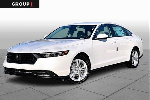 Platinum White Pearl 2026 Honda Accord LX 1.5T