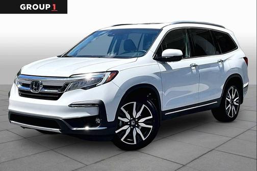 Platinum White Pearl 2021 Honda Pilot AWD Elite