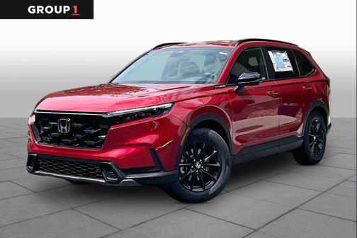 Radiant Red Metallic 2026 Honda CR-V Hybrid Sport-L FWD