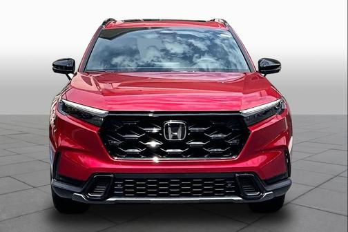 Radiant Red Metallic 2026 Honda CR-V Hybrid Sport-L FWD