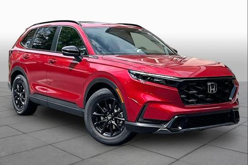 Radiant Red Metallic 2026 Honda CR-V Hybrid Sport-L FWD