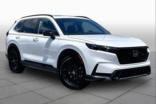 Platinum White Pearl 2024 Honda CR-V Hybrid Sport FWD