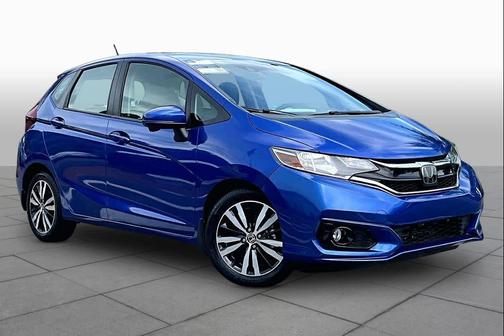 Aegean Blue Metallic 2019 Honda Fit EX