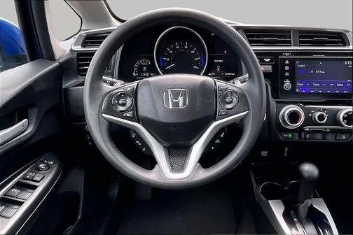 Aegean Blue Metallic 2019 Honda Fit EX