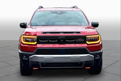 Radiant Red Metallic II 2026 Honda Passport AWD TrailSport Elite Blackout
