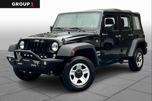 Black Clearcoat 2017 Jeep Wrangler Unlimited Sport