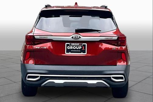 Mars Orange 2021 Kia Seltos S