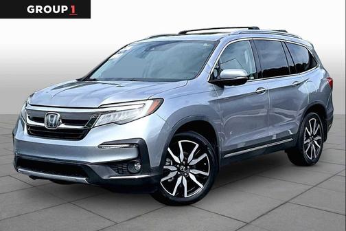 Lunar Silver Metallic 2020 Honda Pilot AWD Elite