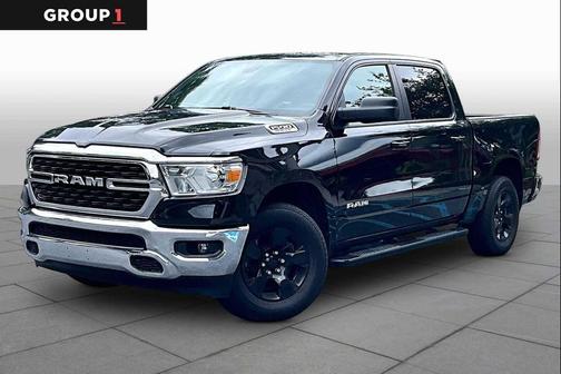 Diamond Black Crystal Pearlcoat 2022 RAM 1500 Big Horn/Lone Star
