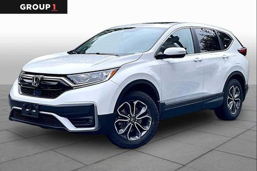 Platinum White Pearl 2022 Honda CR-V AWD EX-L