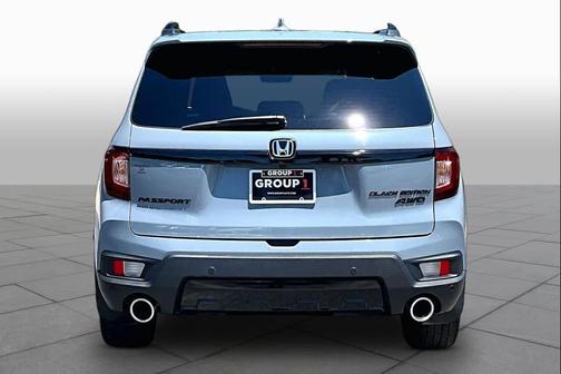 Sonic Gray Pearl 2024 Honda Passport AWD Black