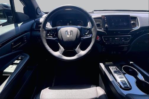 Sonic Gray Pearl 2024 Honda Passport AWD Black