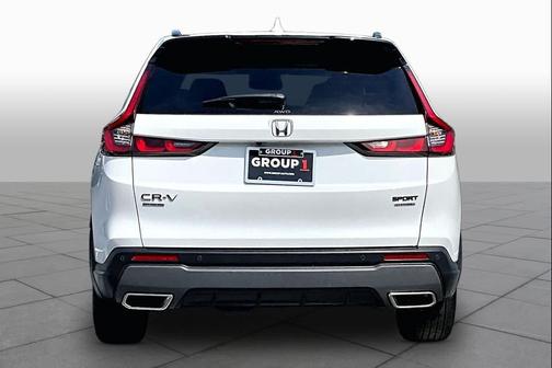 Platinum White Pearl 2023 Honda CR-V Hybrid Sport Touring AWD