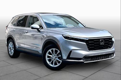 Lunar Silver Metallic 2024 Honda CR-V EX AWD