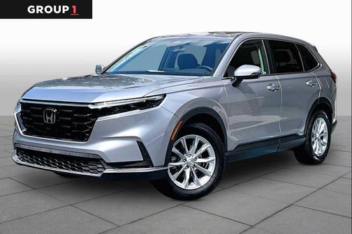 Lunar Silver Metallic 2024 Honda CR-V EX AWD