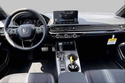 Solar Silver Metallic 2026 Honda Civic Sport