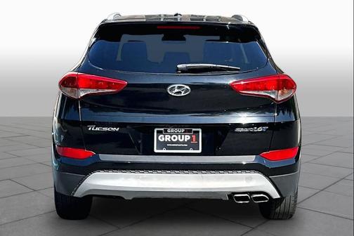 Black Noir Pearl 2017 Hyundai TUCSON Sport