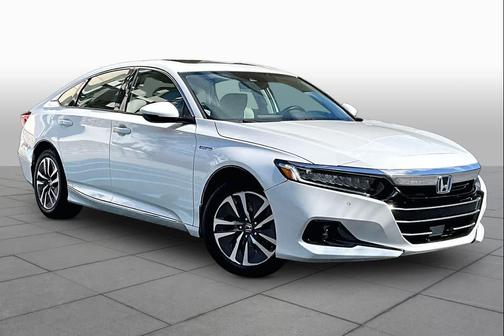 Platinum White Pearl 2022 Honda Accord Hybrid EX-L