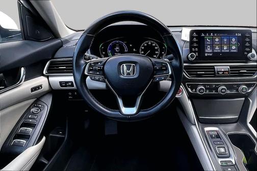 Platinum White Pearl 2022 Honda Accord Hybrid EX-L