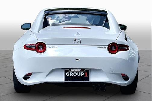 Snowflake White Pearl Mica 2024 Mazda MX-5 Miata RF Grand Touring