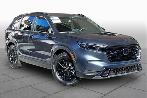 Meteorite Gray Metallic 2024 Honda CR-V Hybrid Sport FWD
