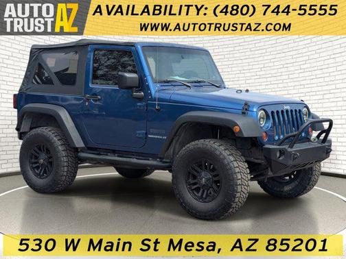 Deep Water Blue Pearl 2010 Jeep Wrangler Sport
