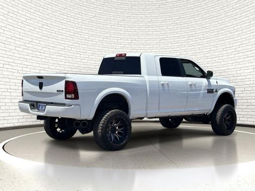 Bright White Clearcoat 2017 RAM 2500 Laramie Mega Cab 4x4 6'4' Box