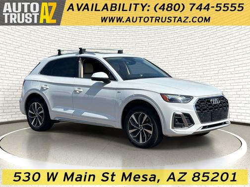 Ibis White 2022 Audi Q5 45 S line Premium