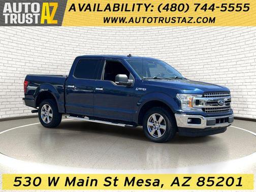 Velocity Blue Metallic 2019 Ford F-150 XLT