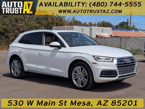 Ibis White 2018 Audi Q5 2.0T Tech Premium