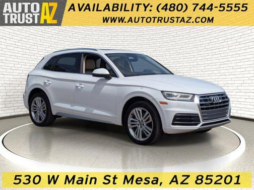 Ibis White 2018 Audi Q5 2.0T Tech Premium