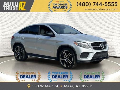 Iridium Silver Metallic 2019 Mercedes-Benz AMG GLE 43 Coupe 4MATIC