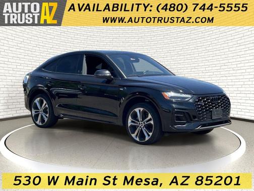 Mythos Black Metallic 2023 Audi Q5 45 S line Prestige