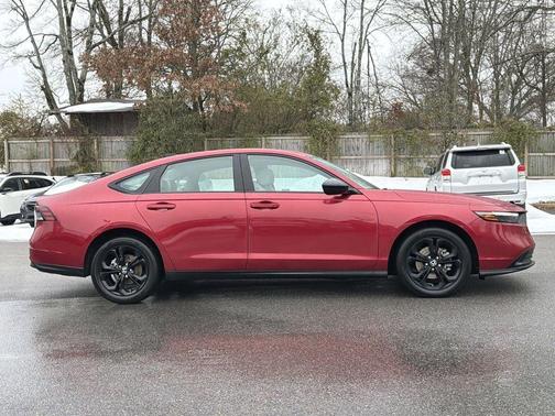 Radiant Red Metallic 2025 Honda Accord SE